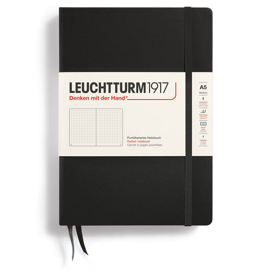 LT NOTEBOOK A5 Hard Dotted Black