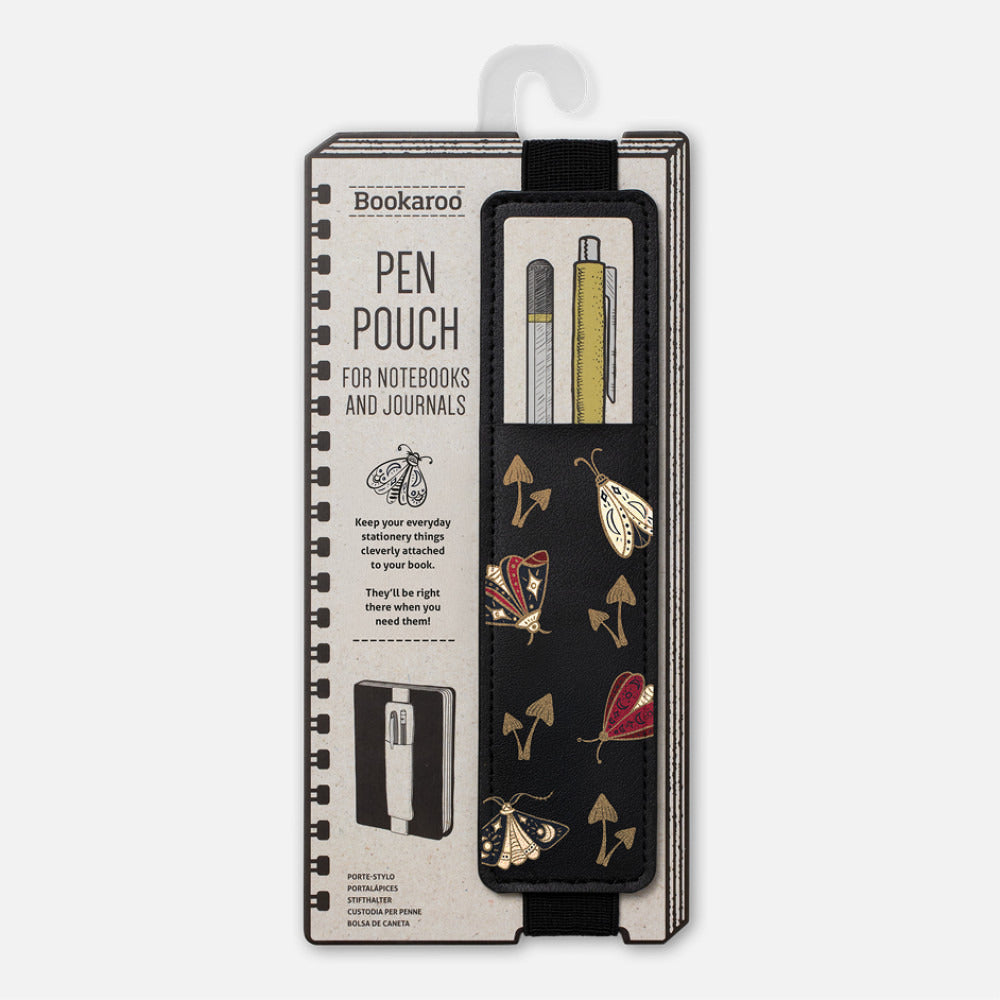 Bookaroo Pen Pouch - Moths