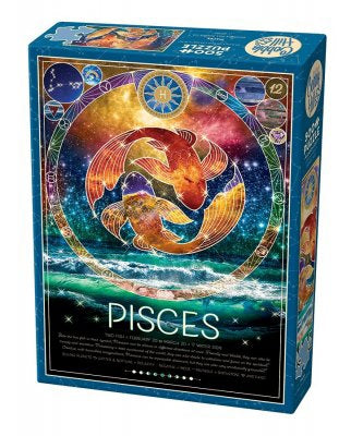 Cobble Hill Pisces/Fiskarna Pussel 500 Bitar