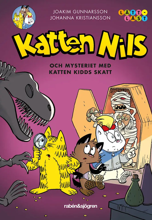 Katten Nils och mysteriet med Katten Kidds skatt - Johanna Kristiansson & Joakim Gunnarsson
