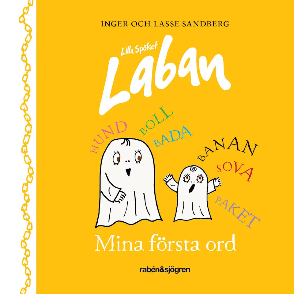Lilla Spöket Laban - Mina första ord - Inger Sandberg & Lasse Sandberg