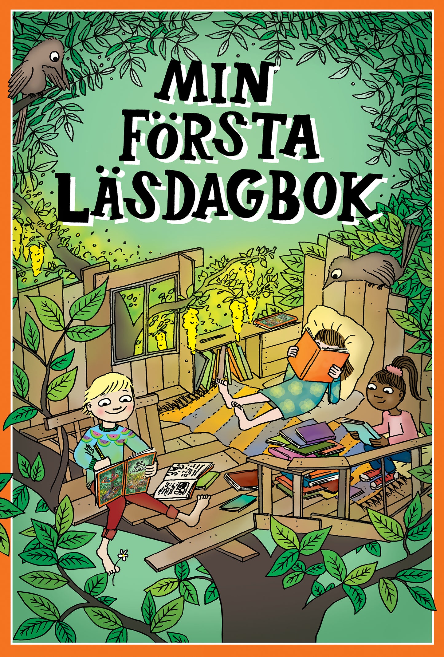 Min första läsdagbok häftad