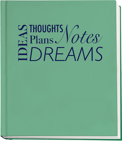Ideas, Thoughts, Plans, Notes, Dreams: Anteckningsbok