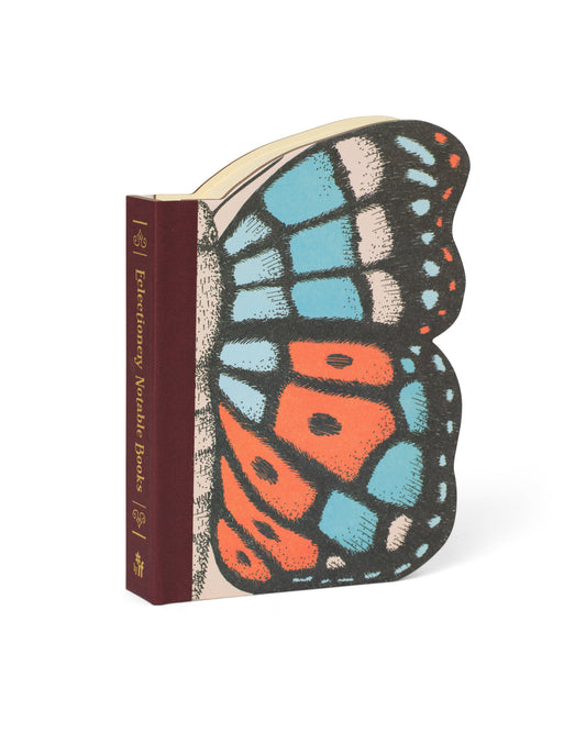 Eclectionery Notable Books - Butterfly Anteckningsbok