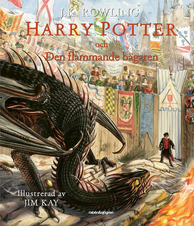 Harry Potter och Den flammande bägaren (Illustrerad av Jim Kay) - J.K. Rowling