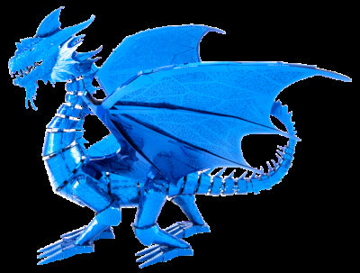 Metal Earth Blue Dragon Premium (3 ark)