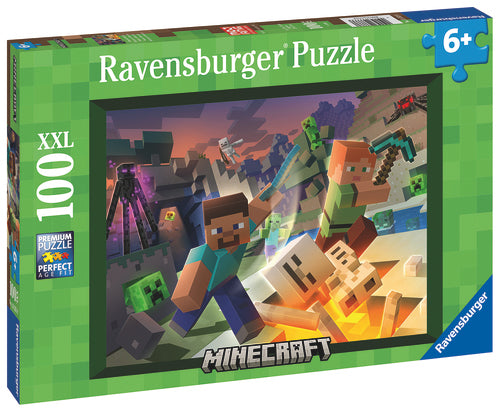 Ravensburger Monster Minecraft Pussel 100 bitar