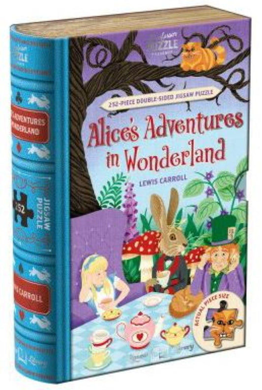 Professor Puzzle Bokpussel Alice in Wonderland