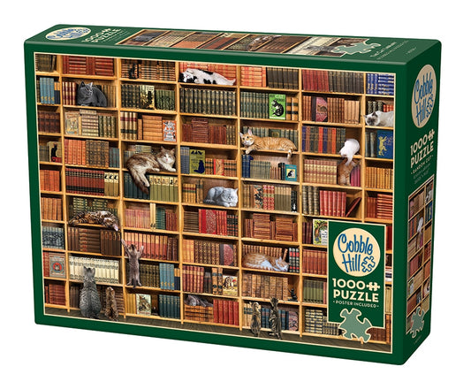 Cobble Hill Puzzle The Cat Library 1000p