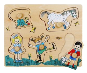 Micki Pippi Pussel med knoppar 5 bitar