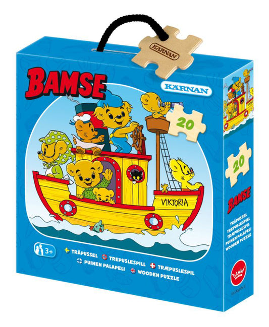 Kärnan Pussel 20 bitar Bamse Victoria