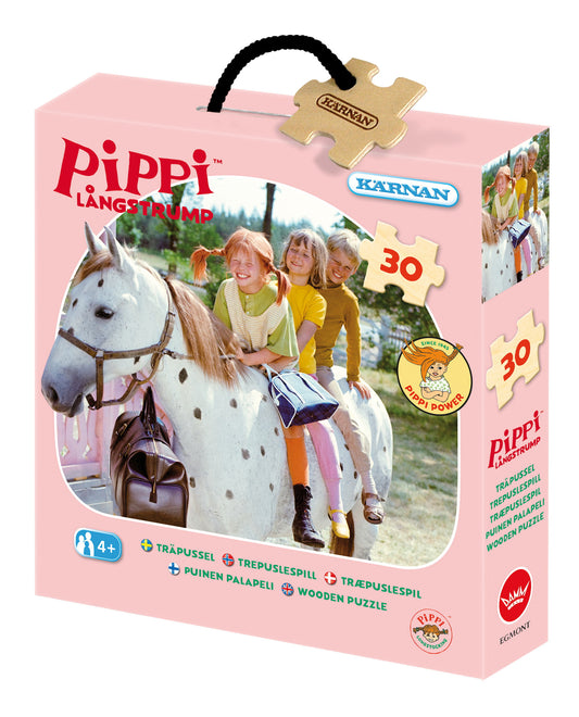Kärnan Askpussel 30 bitar Pippi Långstrump