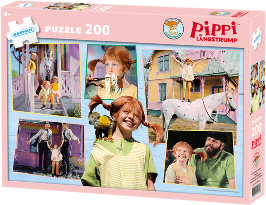 Kärnan Pussel Pippi Film 200 bitar