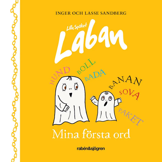 Lilla Spöket Laban - Mina första ord - Inger Sandberg & Lasse Sandberg