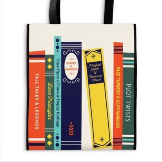 Literary Tales Reusable Tote Bag - Galison