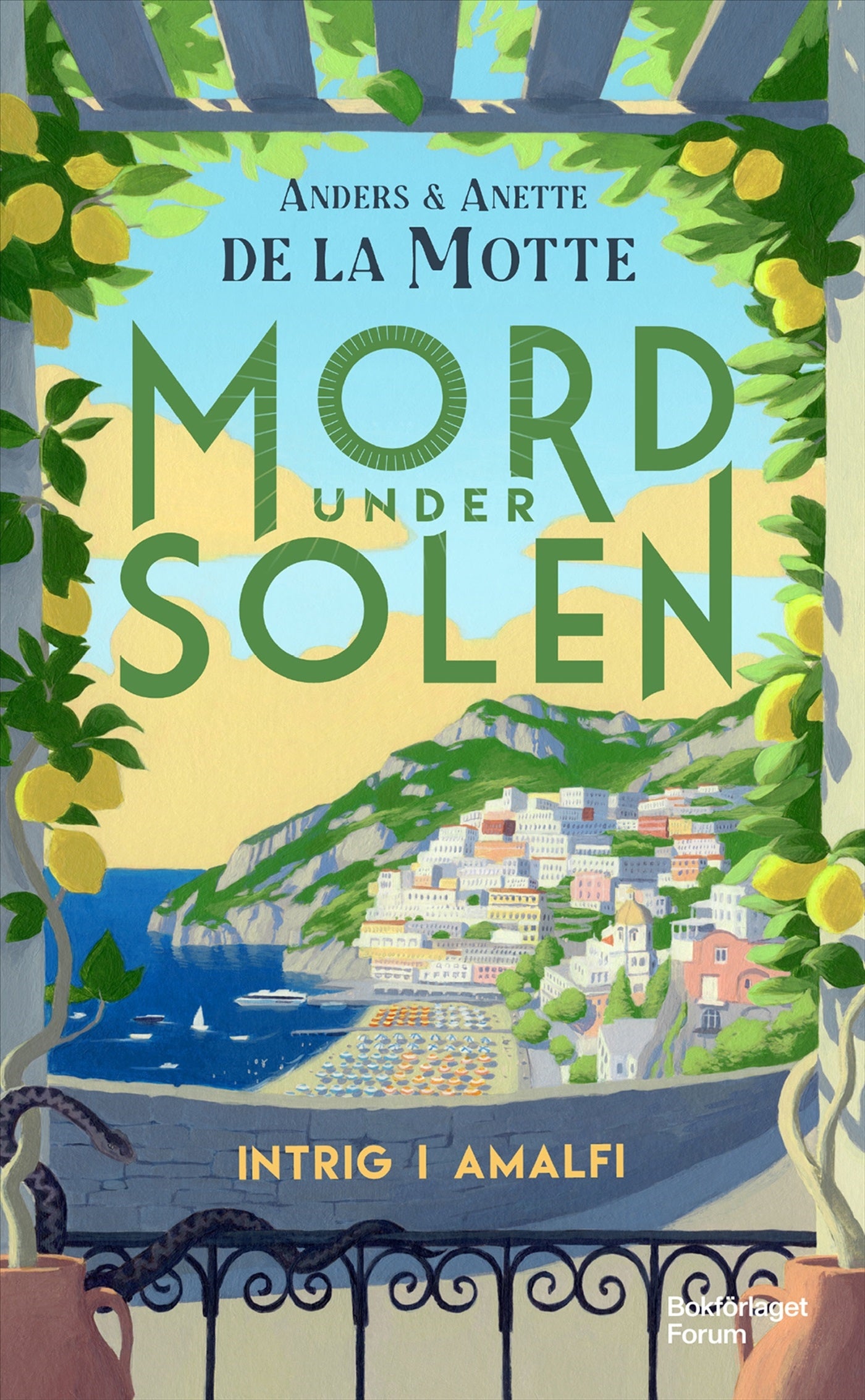 Intrig i Amalfi - Anders de la Motte & Anette de la Motte