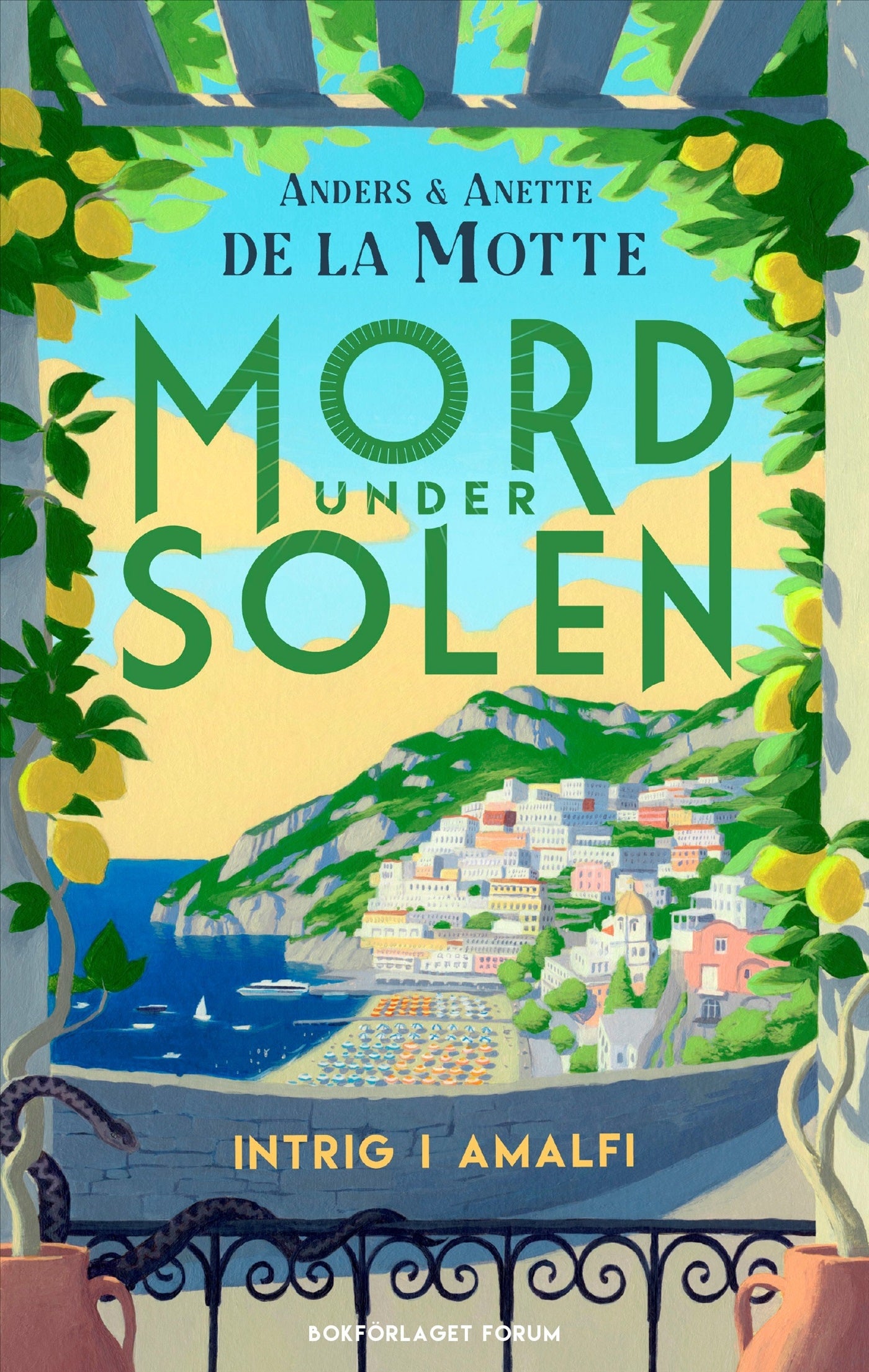 Intrig i Amalfi - Anders de la Motte & Anette de la Motte