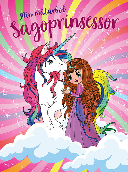 Min målarbok sagoprinsessor