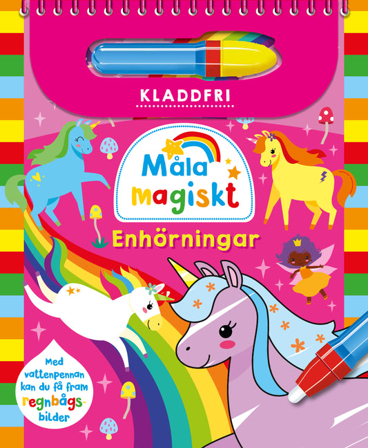 Måla magiskt: Enhörningar