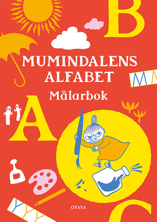 Mumindalens alfabet Målarbok