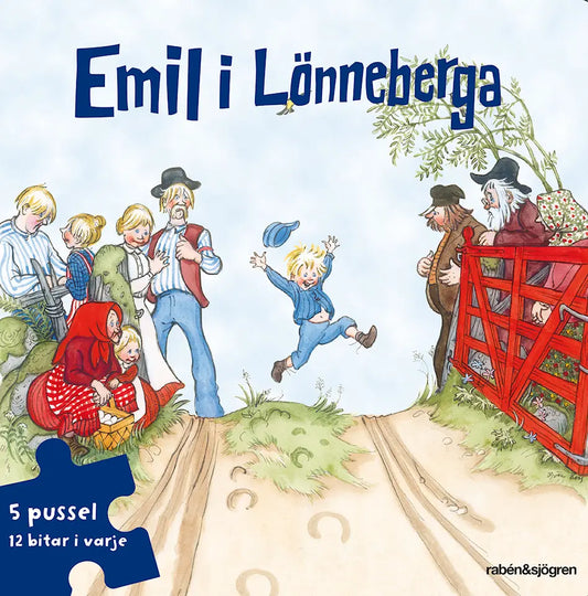 Emil i Lönneberga Pusselbok - Astrid Lindgren