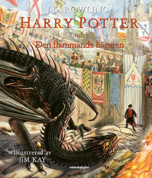 Harry Potter och Den flammande bägaren (Illustrerad av Jim Kay) - J.K. Rowling
